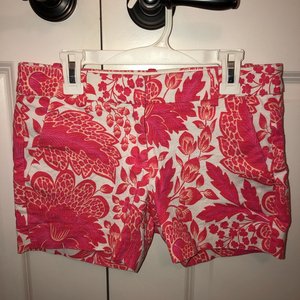 J. Crew 4” Patterned Shorts